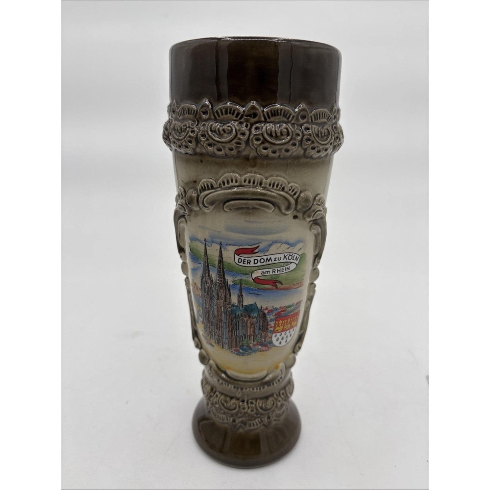 Vintage Gerzit Gerz German Beer Stein (Köln am Rhein)